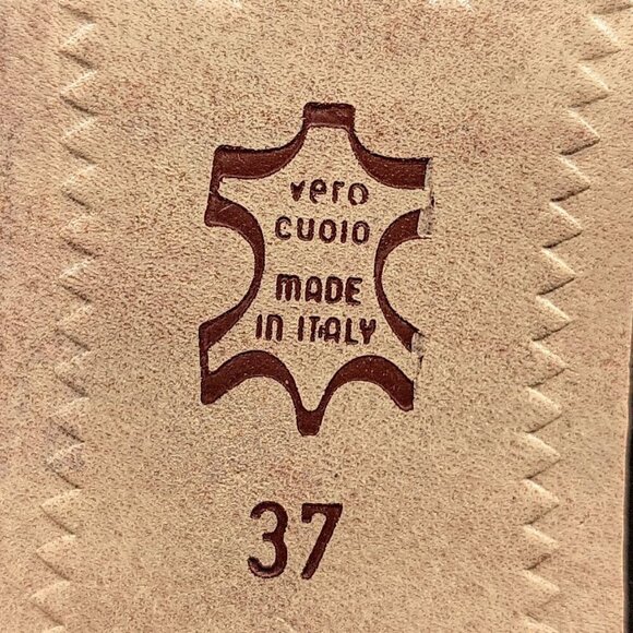 Quoddy Classic Cognac Brown Italian Leather Horsebit Loafers - 37 - Picture 8 of 8